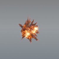 Aerial Explosion 01 - VDB
