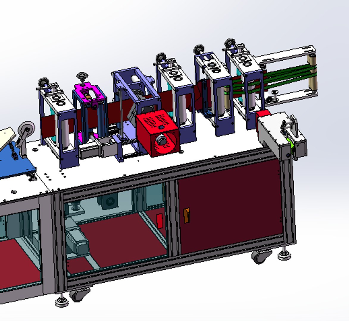 3D N95 Mask Machine - TurboSquid 1535445