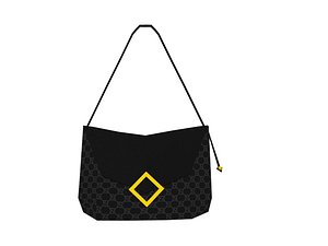 low poly gucci bag