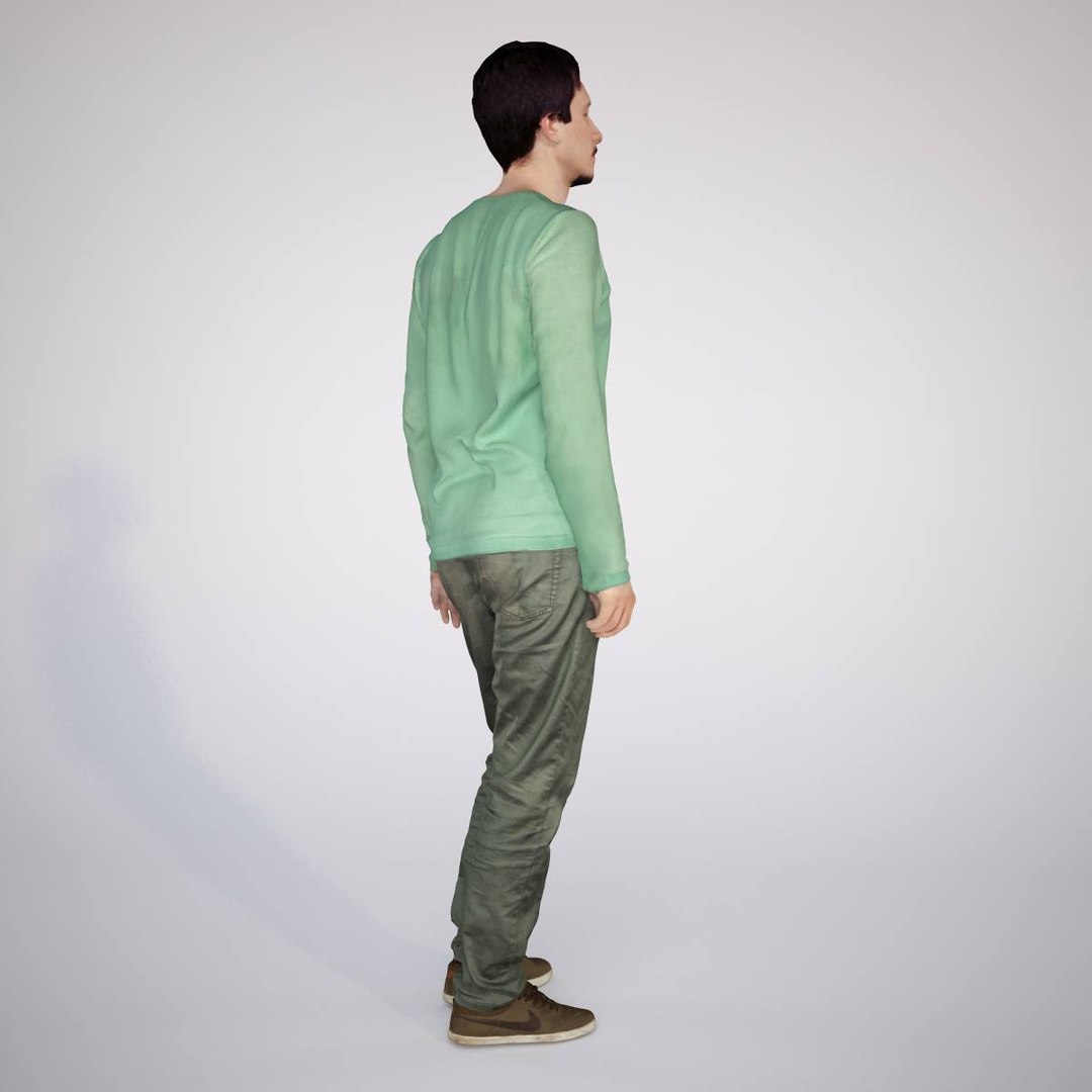 3d Model Man Male Human