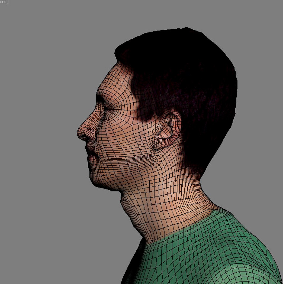 3d Model Man Male Human