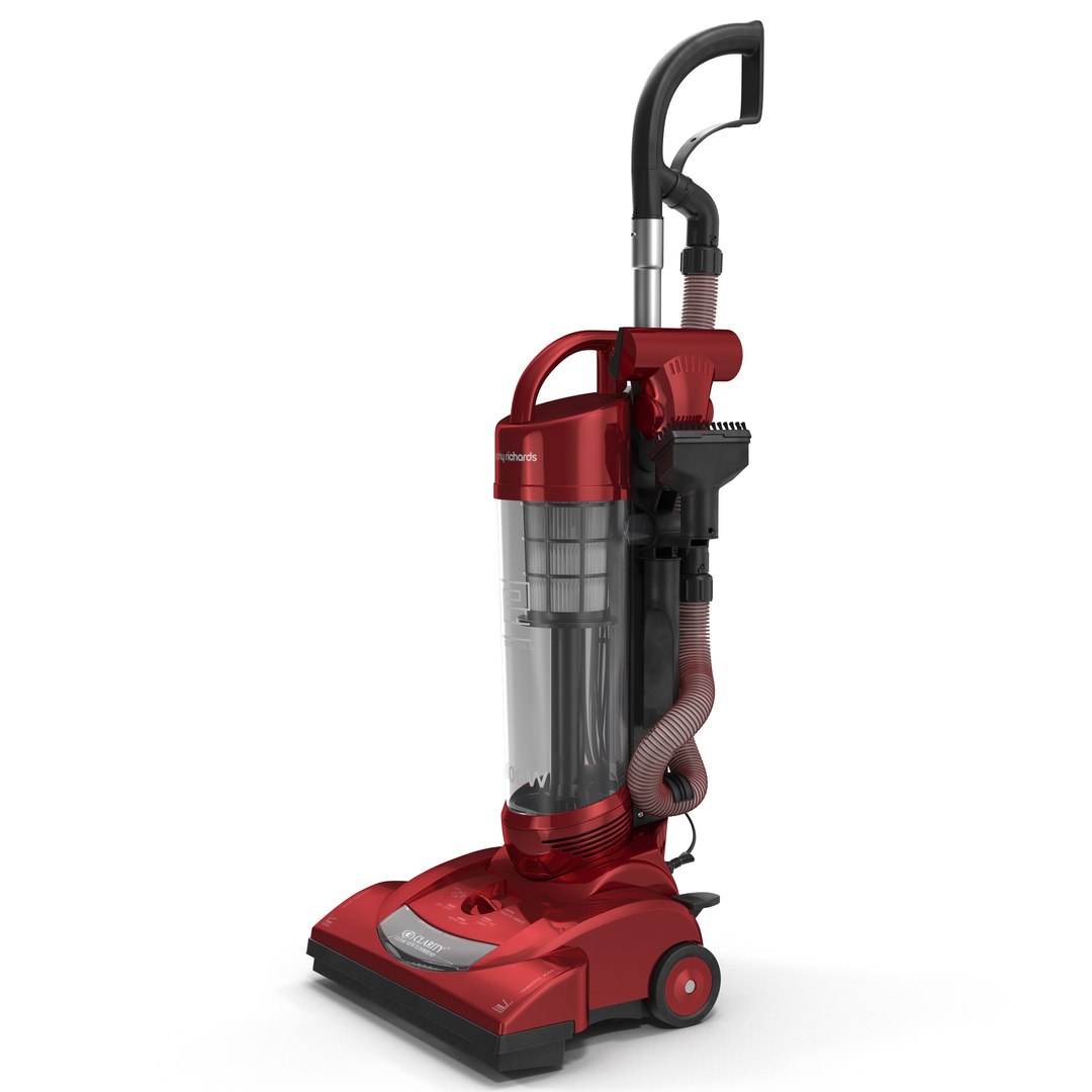 Upright Vacuum Cleaner 3D model preview