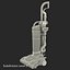 3d model upright vacuum cleaner cleaning