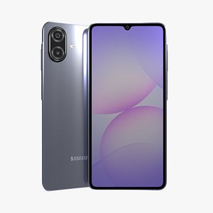 3D model Samsung Galaxy A07 4G  Light Violet