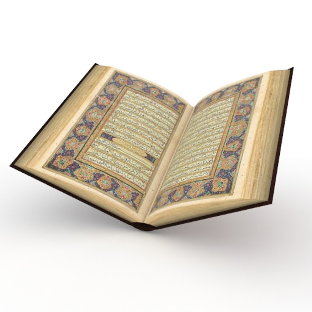 3d Model Quran - Turbosquid 1296044