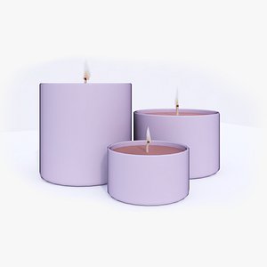 Matte Candle Lilin