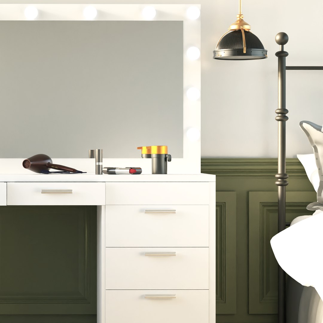 3D White LED Dressing Table inside Modern Bedroom - 3D Model ready to render inside blender and cycles model https://p.turbosquid.com/ts-thumb/R6/qvAhrY/6K/1/png/1747553025/1920x1080/fit_q87/32a3cc21c93ad52f2ad3bc96c5606554bec52efe/1.jpg