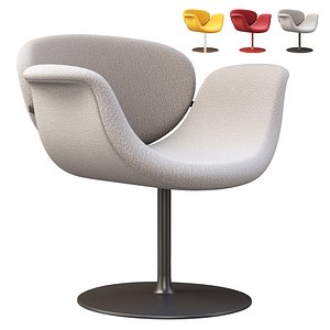 3D Tulip Midi chair disk by Artifort