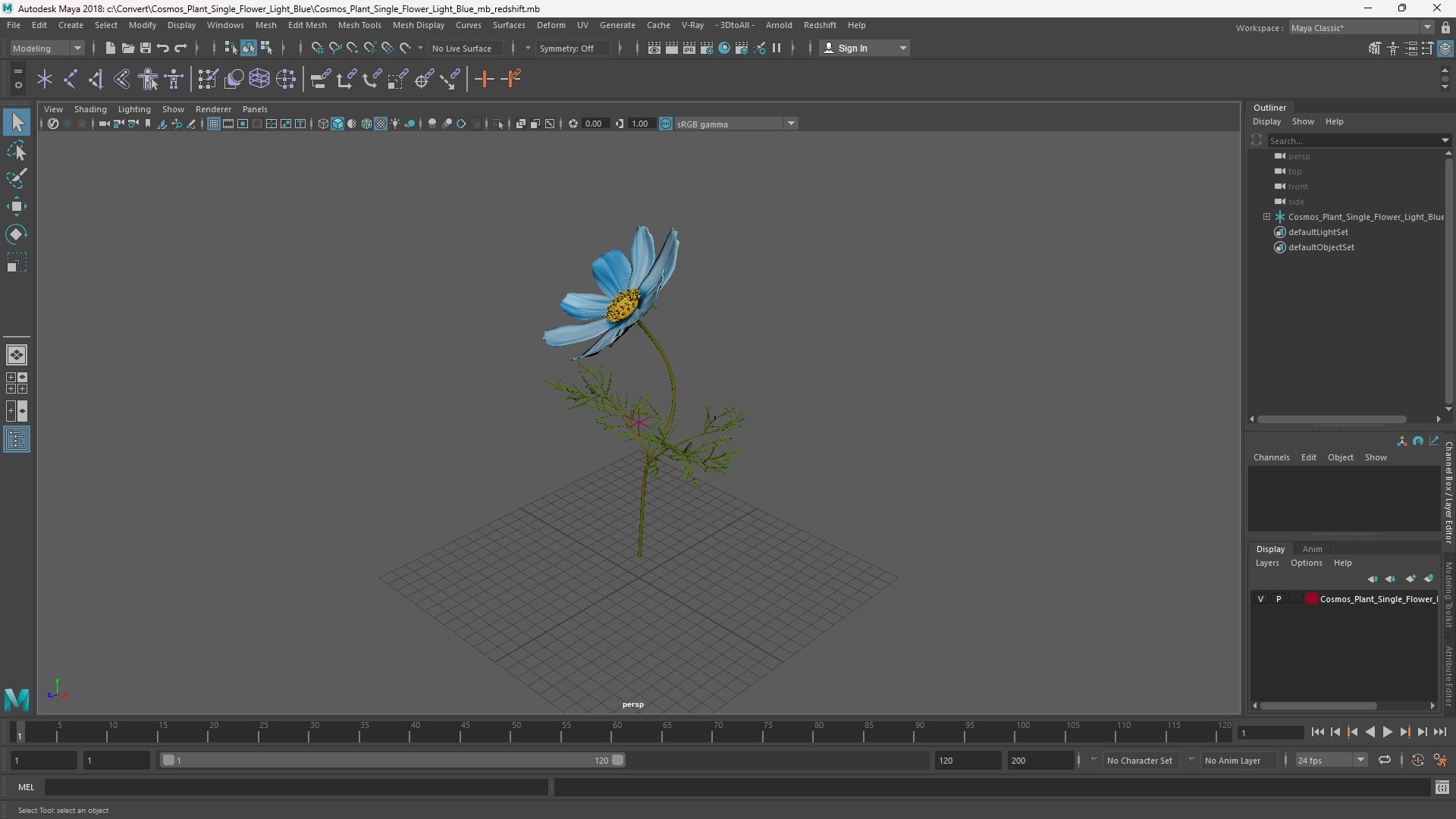 Cosmos Plant Single Flower Light Blue 3D model https://p.turbosquid.com/ts-thumb/R6/tph8MG/mm/cosmos_plant_single_flower_light_blue_1002/jpg/1766176989/1920x1080/fit_q87/27d9b2abe97f23d2faed76aa6e027f7ba4453dc4/cosmos_plant_single_flower_light_blue_1002.jpg
