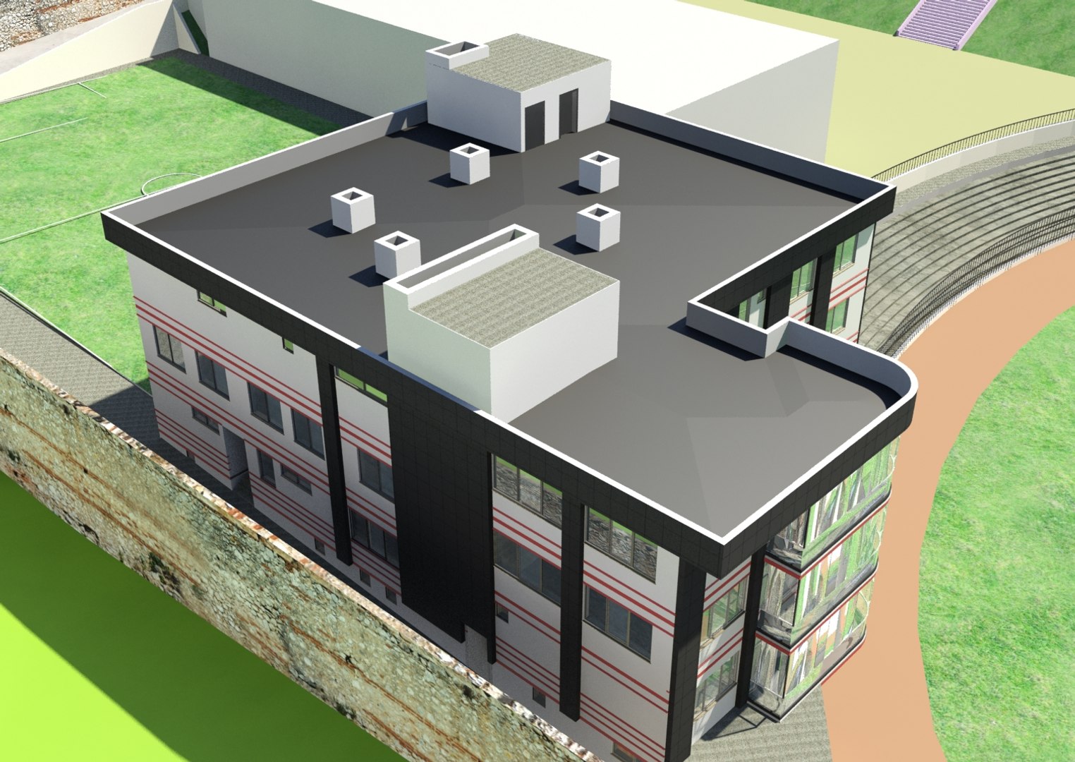 football administrative building facade 3D model https://p.turbosquid.com/ts-thumb/R6/u9Mrwn/gRRft61v/sss3dfootballadministrativebuilding_view04/jpg/1536841226/1920x1080/fit_q87/0f04cd1e879d1495203d278e6c4e32a4e0135314/sss3dfootballadministrativebuilding_view04.jpg