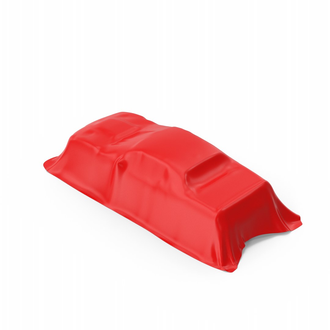 Red Car Cover Model TurboSquid 2066623