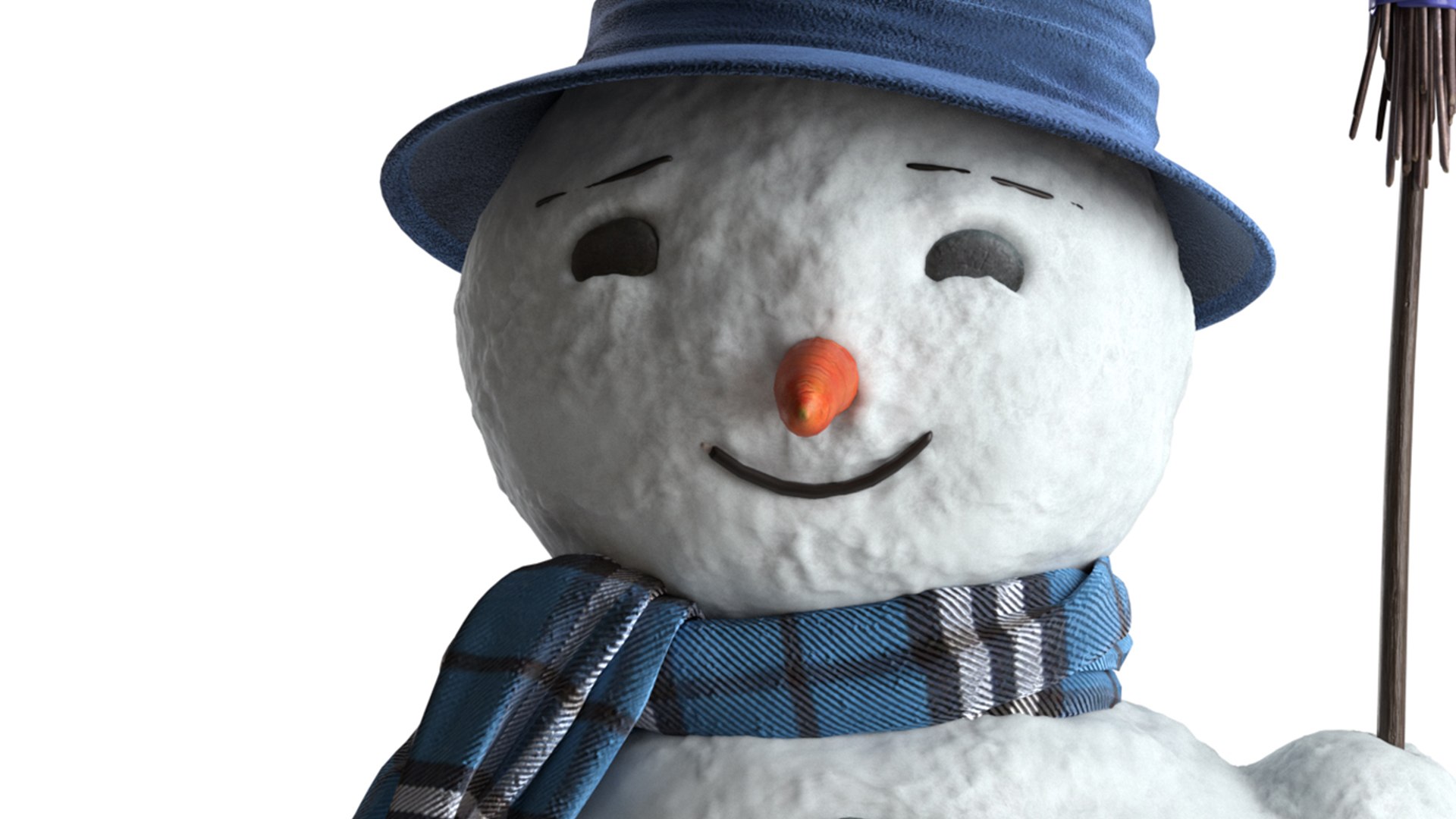3D Snowman model - TurboSquid 2170479