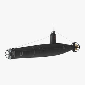 japanese submarine ko-hyoteki 3d max