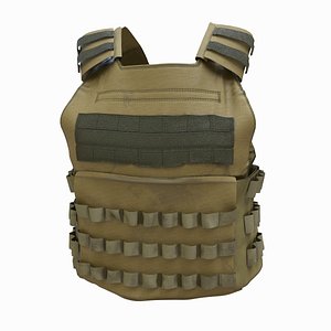 3D model Military  Vest