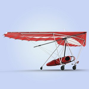 hang glider 3d model