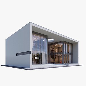 3D INVESTRIBE Office Building model