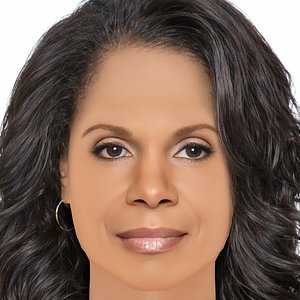 3D model Whitney Houston Head - No Hair - Low poly head