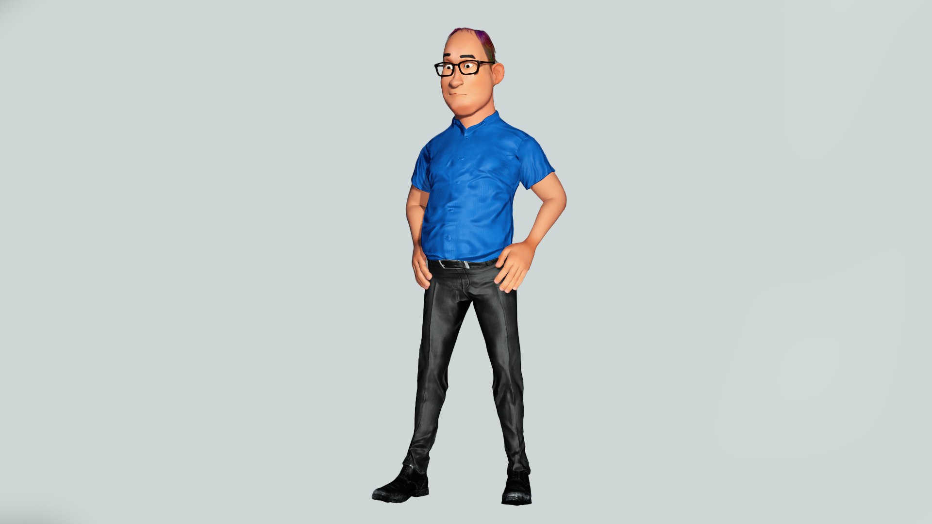 3D Dad Father Cartoon 3d Model Model - TurboSquid 2078902