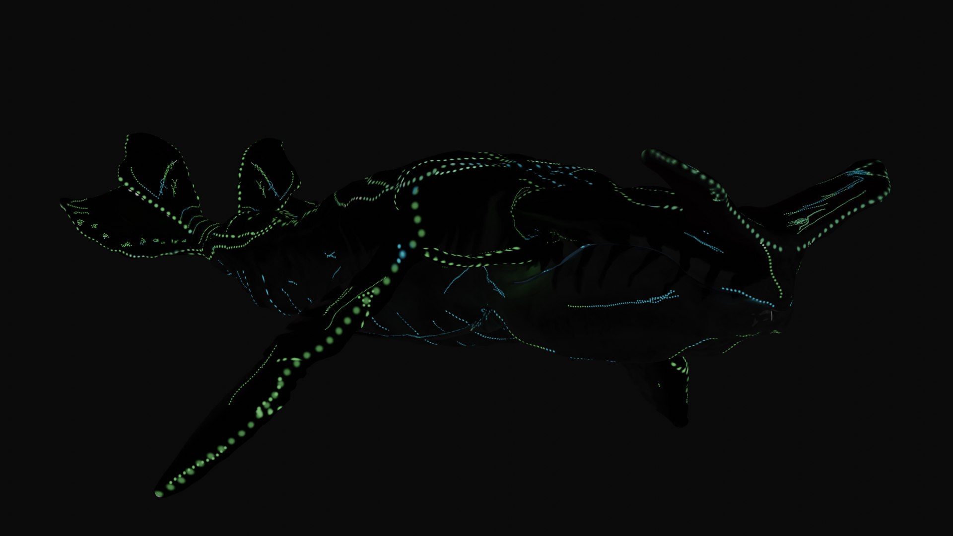 3D Tulkun Animated Rigged 3D Model Inspired By Avatar The Way Of Water ...