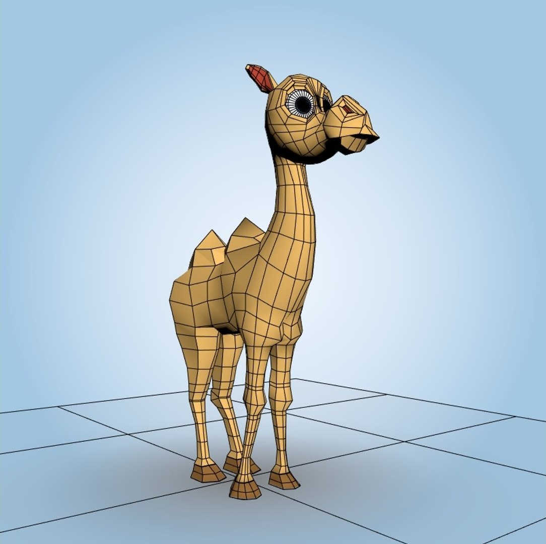 Camel Model - TurboSquid 1838957