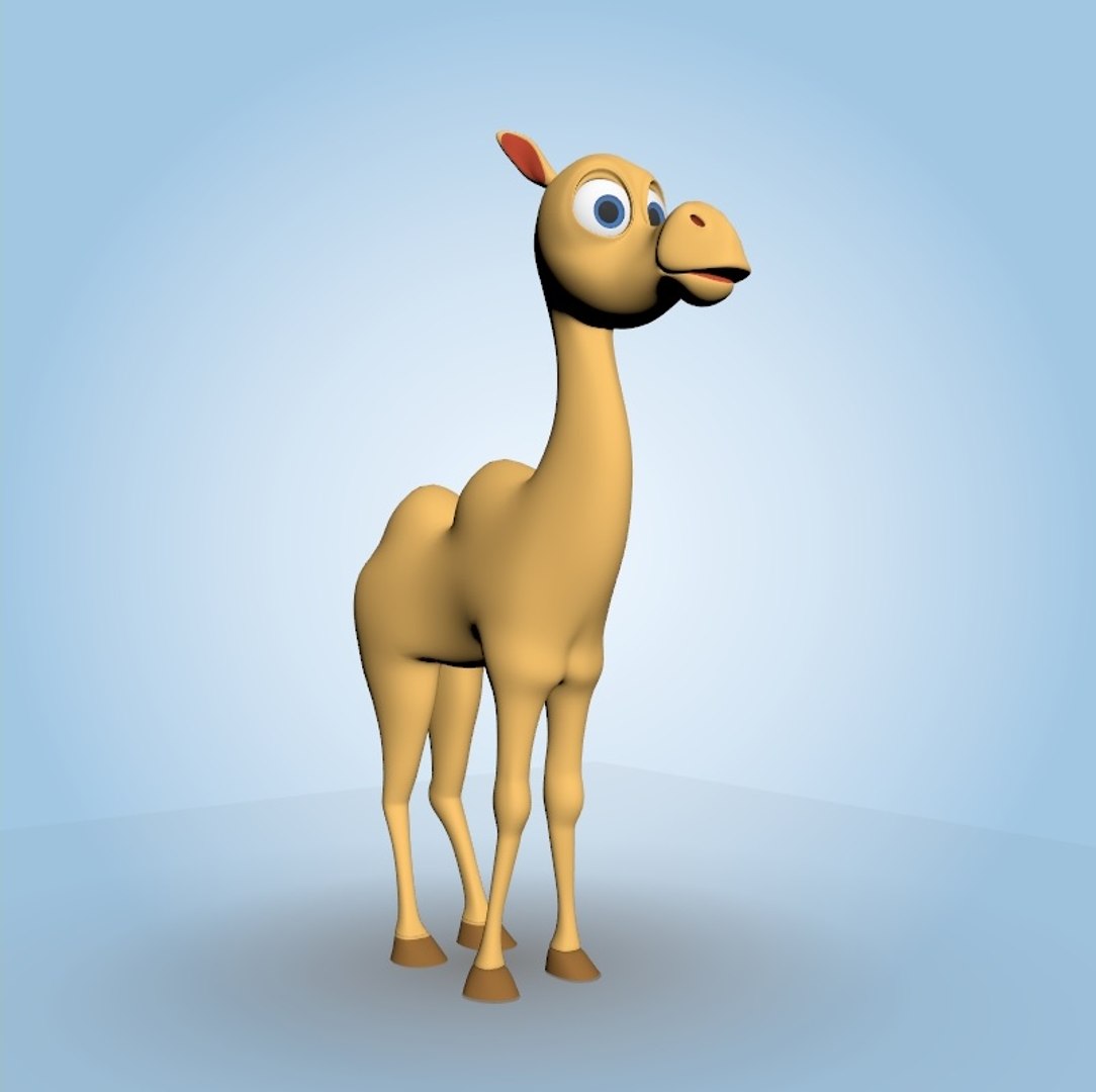 Camel Model - TurboSquid 1838957