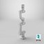 3D Robotic Arm 4 model