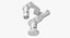 3D Robotic Arm 4 model