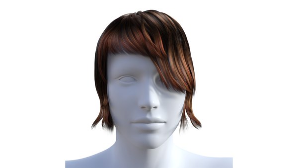 3D Female Hair Emma