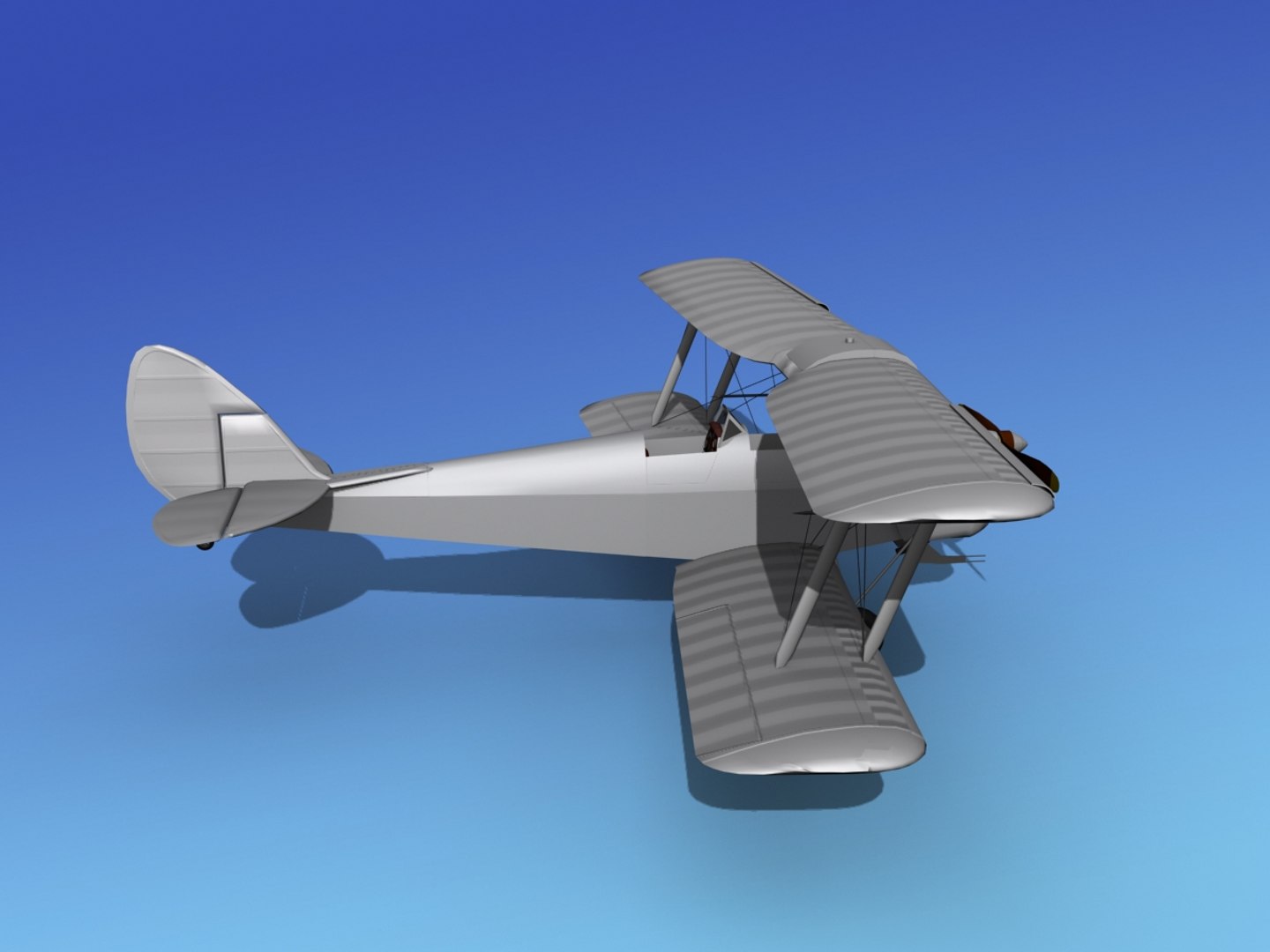 Tiger Moth 3d Model