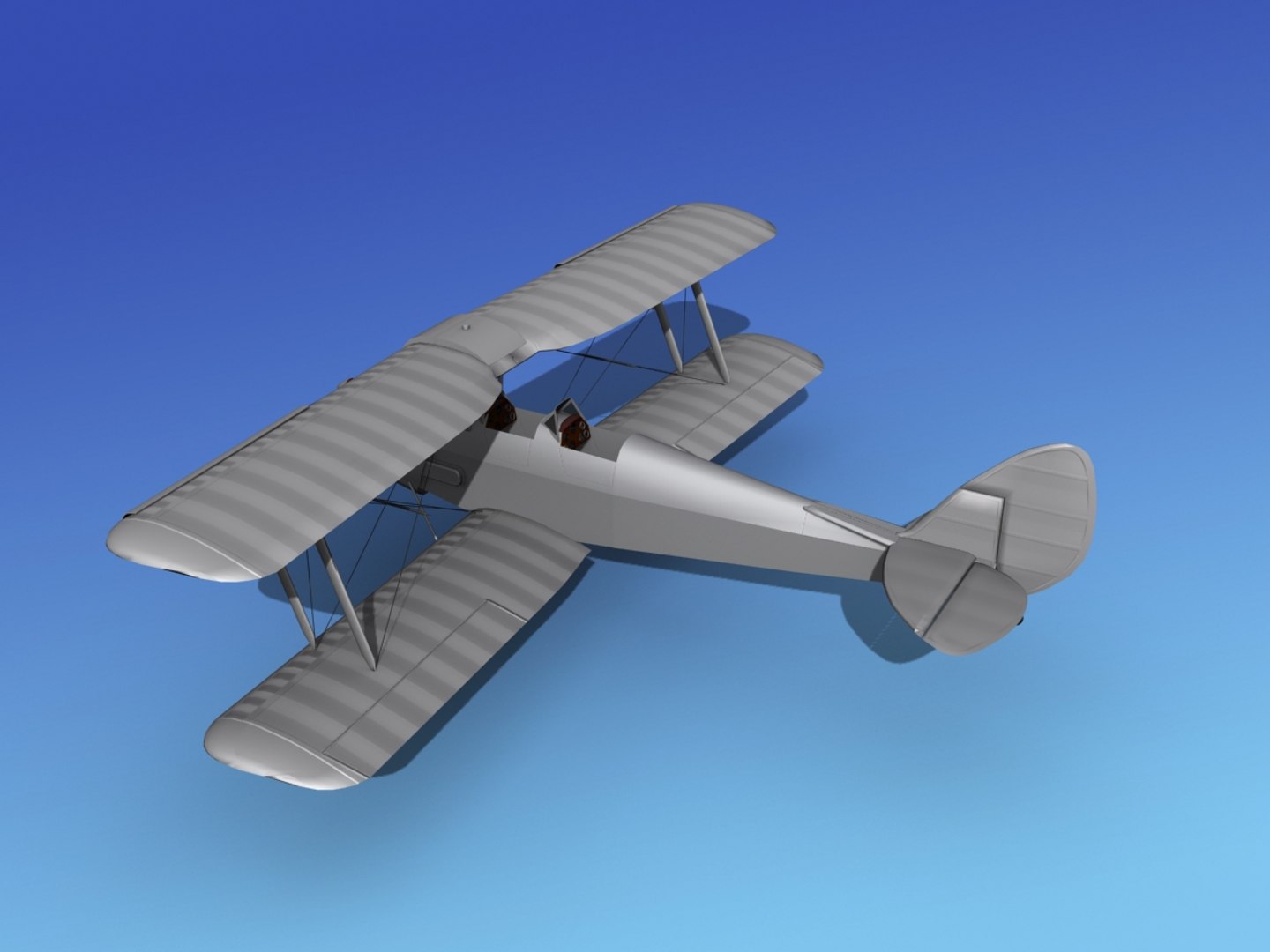 Tiger Moth 3d Model