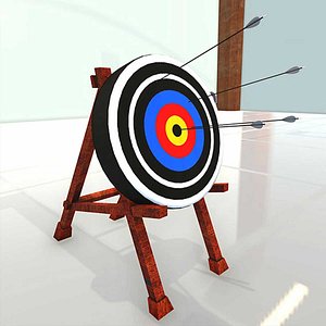3D model Archery Pack - Crossbow And Arrows