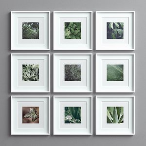 3D picture frames set -17 model