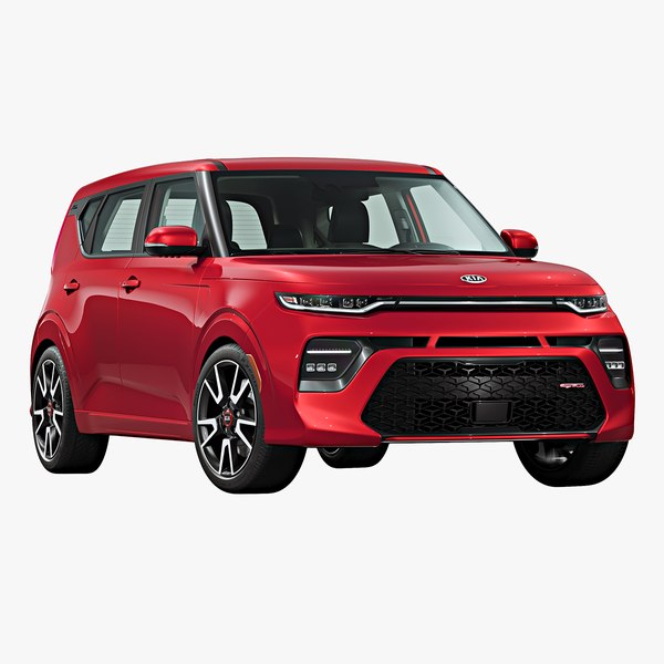 3D model 2020 kia soul