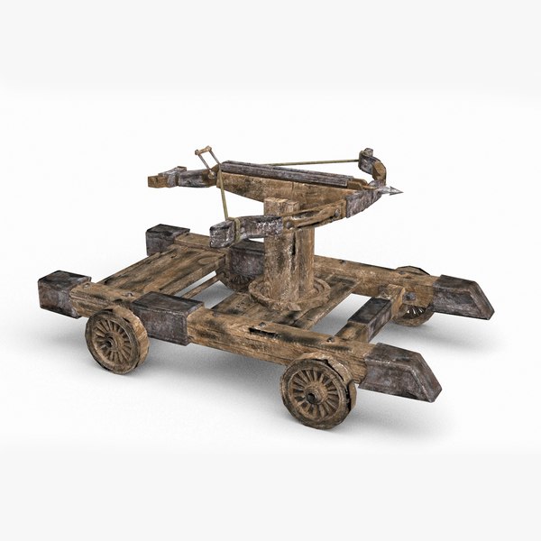 弩车3d模型