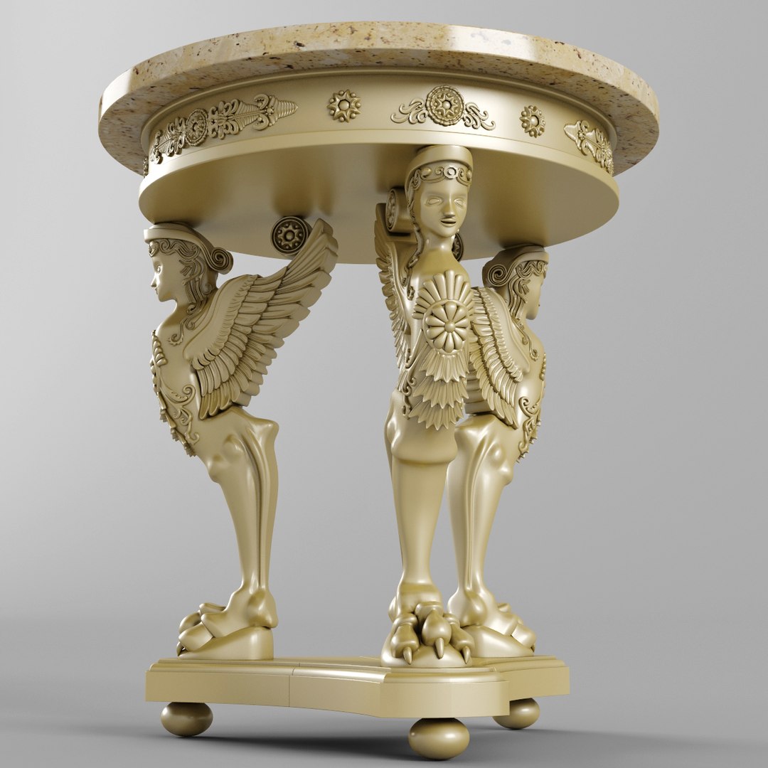 3d Empire Table Angel