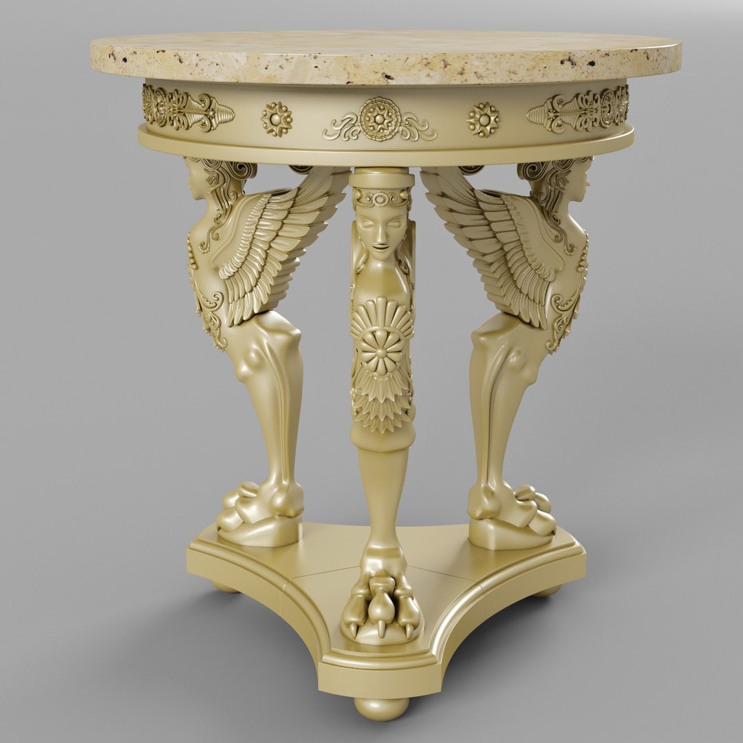 3d Empire Table Angel