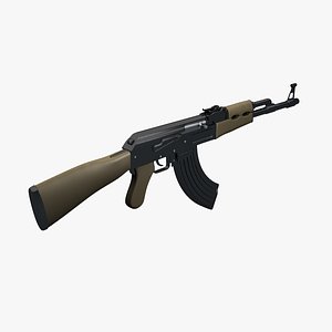 ak47 assault rifle obj