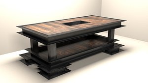 Coffe table and tv shelf
