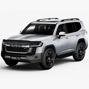 Toyota Land Cruiser Gr Sport 2022 3D model