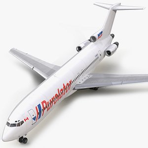 Boeing 727-200 Purolator Kelowna