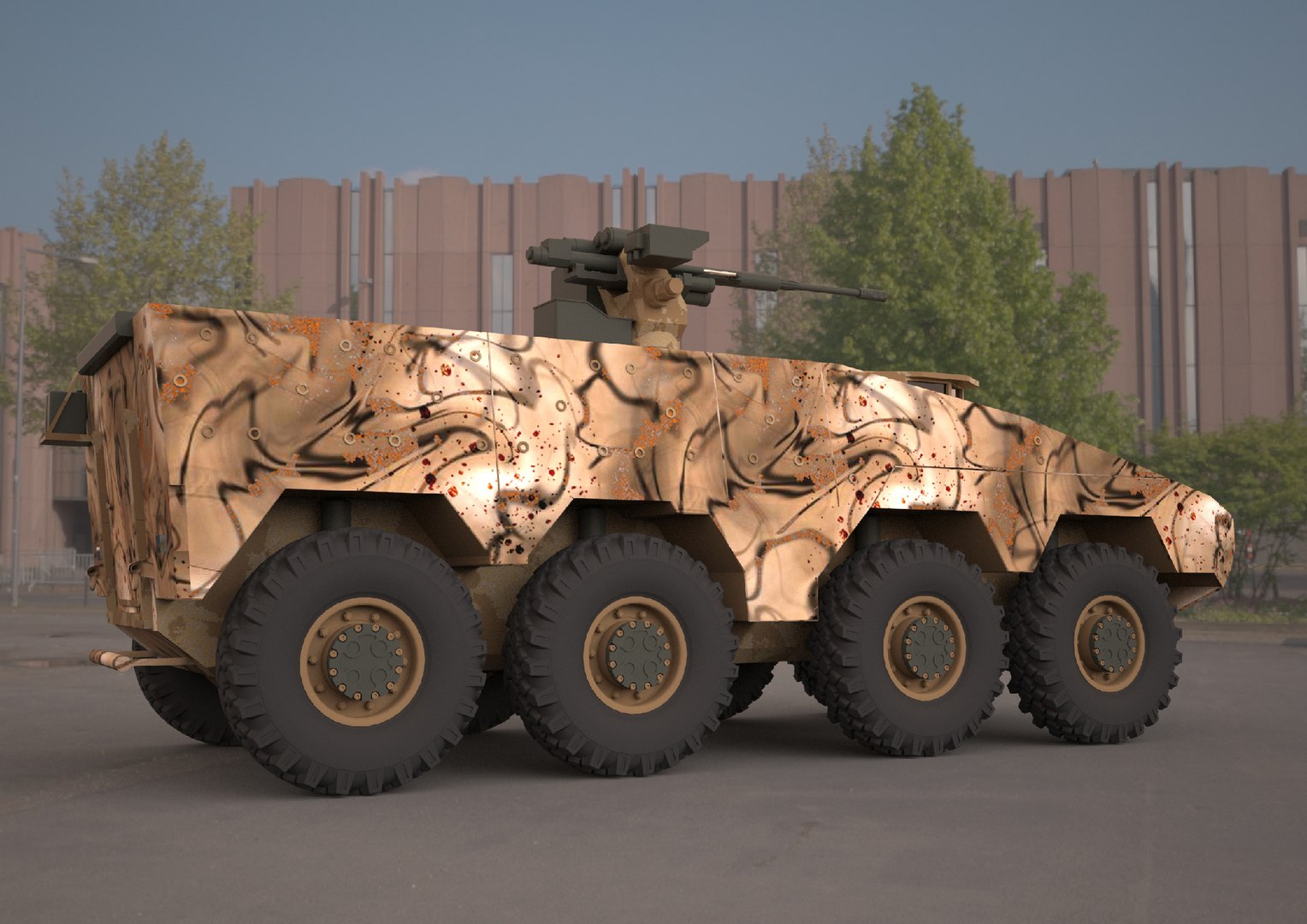 Boxer 8x8 Military Vehicle 3D - TurboSquid 1964710