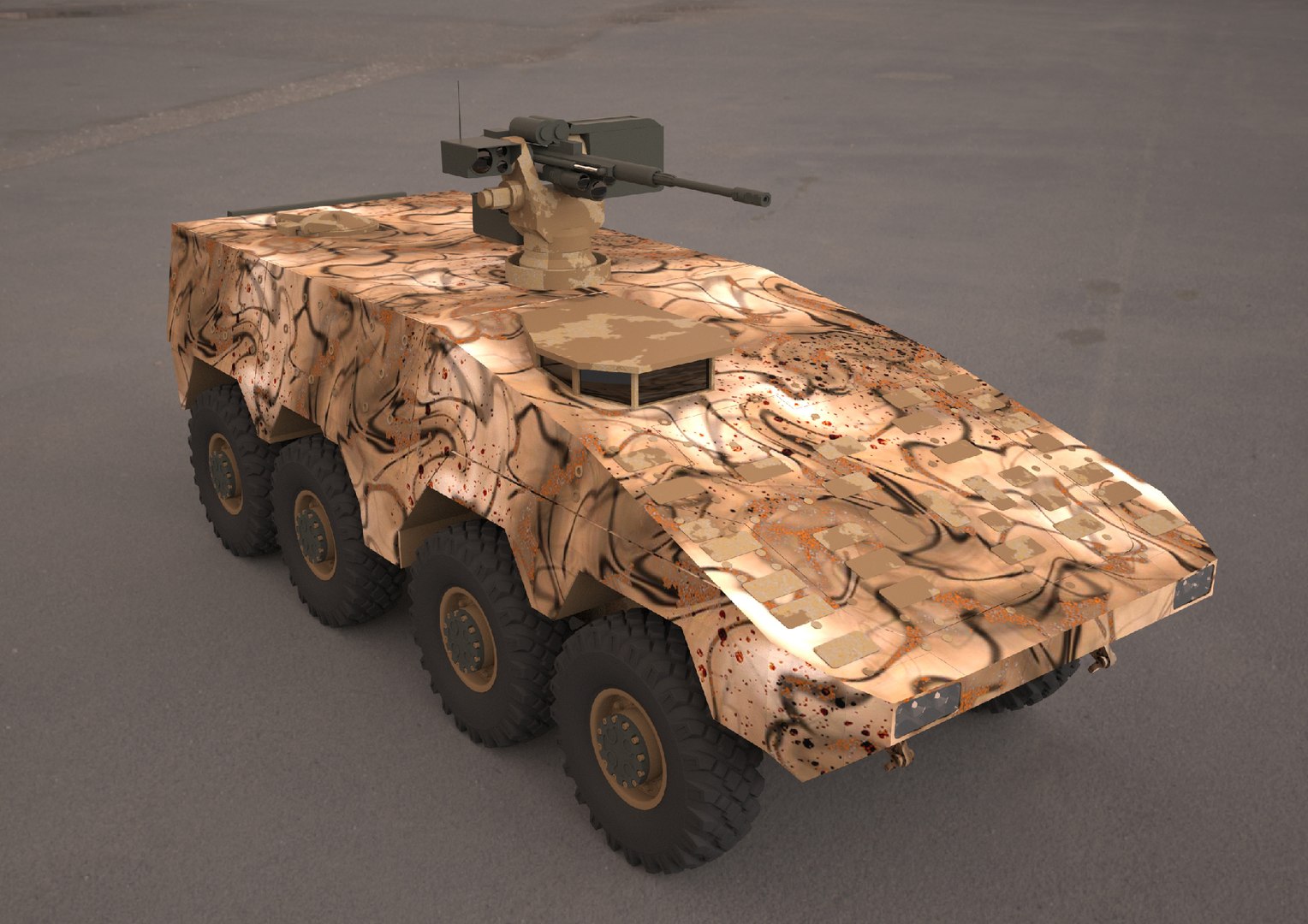 Boxer 8x8 Military Vehicle 3D - TurboSquid 1964710