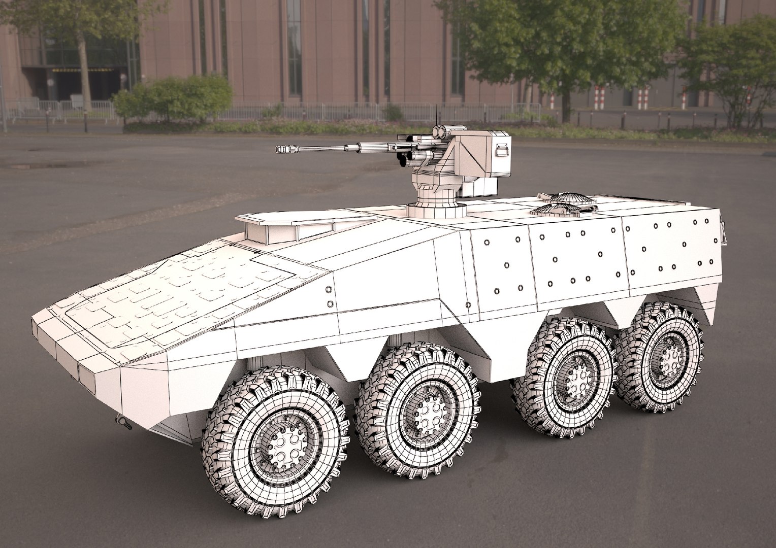 Boxer 8x8 Military Vehicle 3D - TurboSquid 1964710