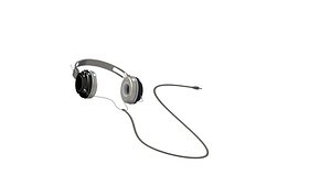 3D headphones model