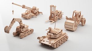 Wooden Toy Collection
