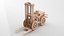 Collezione di giocattoli in legno