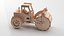 Collezione di giocattoli in legno