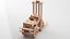 Collezione di giocattoli in legno