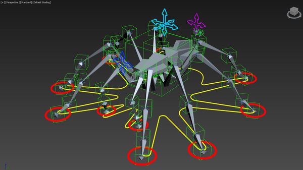 modelo 3d Tarántula, aparejada, animada, texturas 4K PBR - TurboSquid ...