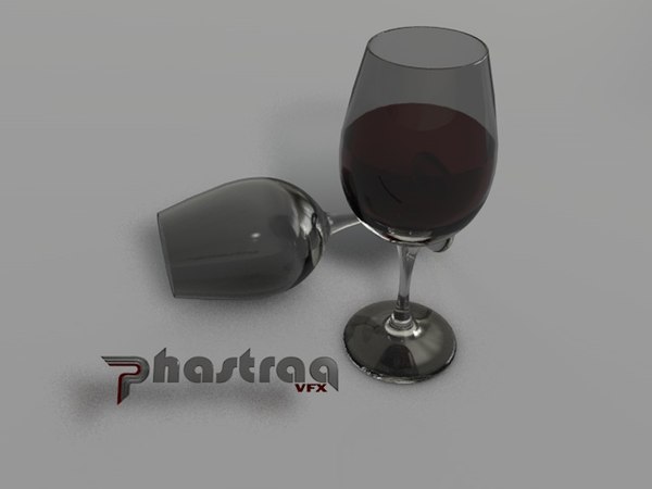 3d glass model
